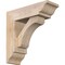 Ekena Millwork Legacy Traditional Smooth Bracket w/ Offset Brace, Douglas Fir, 5 1/2"W x 16"D x 16"H BKT0604X16X16LEC01SDF - alternate 1